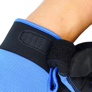 Guantes DE TRABAJO resistentes antiimpacto TPR Guantes de mano protectores transpirables de dedo completo para mecánicos Seguridad de perforación de pozos - Product Image 6