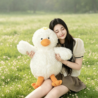 Peluche Canard en Velours Doux 35cm 50cm, Jouets en Peluche, Décoration d'Intérieur