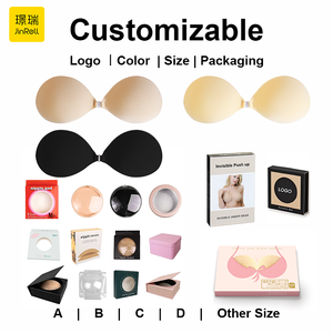 Novedad en sujetadores de algodón sexis finos <span class=keywords><strong>sin</strong></span> costuras transpirables <span class=keywords><strong>sin</strong></span> tirantes <span class=keywords><strong>sujetador</strong></span> adhesivo reutilizable para mujeres de boda - Product Image 5