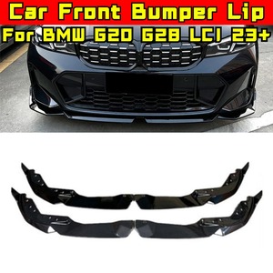 For BMW G20 G28 LCI 2023+ <b>Car</b> Front Bumper Lip Splitter <b>Diffuser</b> Body Kit Bumper Guard Protector Cover <b>Car</b> Accessories - Product Image 1