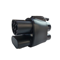 Lily CCS2 vers CCS1 adaptateur cc européen vers US femelle femelle Ev adaptateur de câble de charge/convertisseur 250A