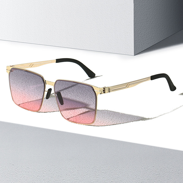 Twooo 9388 Quality Custom Metal Frame Shades 2024 Trendy Designer Sunglasses
