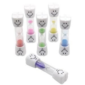 Пластиковый песочный мини-таймер в форме зубца, 3 минуты, песочное стекло - Product Image 2