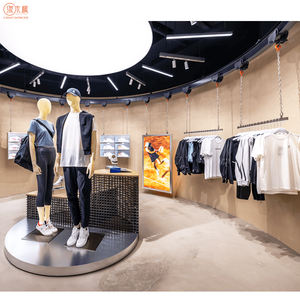 Vitrines de vêtements personnalisées à la demande Solutions d'affichage <span class=keywords><strong>Magasin</strong></span> de vêtements Meubles Ventes directes d'usine - Product Image 3