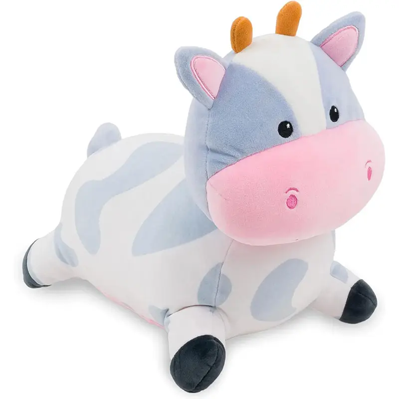 CPC Wholesale Custom Cute Soft Plush Stuffed Toys Plush Farm Animal Toys Boys And Girls Holiday Gifts Cow Plush Toys