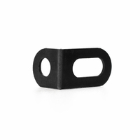 Support d'étagère réglable réparations du bois renfort d'angle petits supports de jambe de force à angle droit noirs pour support d'étagères d'armoire de meubles