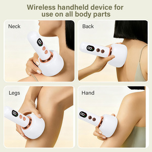 Nuevo <span class=keywords><strong>Instrumento</strong></span> de Masaje Eléctrico Recargable con Ventosas Musicales y Compresas Calientes para Uso en la Cintura de Hombres y Mujeres, Automático - Product Image 3