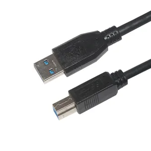 Kabel USB Kabel Daya USB A Male To B Male Kabel Ekstensi Data Kecepatan Tinggi untuk Printer