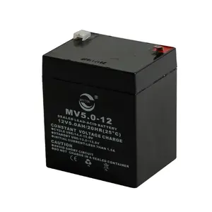 Customization Lead acid battery12V5AH for Electric Power Systems Solar Energy Storage Systems and Uninterruptible Power Supplie