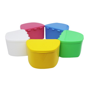 Dental orthodontic <b>retainer</b> PP <b>case</b>, invisible braces denture storage <b>case</b>, portable large-capacity <b>retainer</b> <b>case</b> - Product Image 3