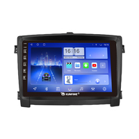 Radio para Auto con GPS y Navegación Android, Doble DIN, Octa-Core, Pantalla de 9 Pulgadas, para HYUNDAI Santa Fe 2017
