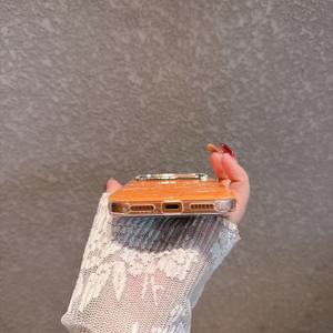 เค<span class=keywords><strong>ส</strong></span>โทรศัพท์แฟชั่นลายหินอ่อนกรอบกล้องเพชรสำหรับ iPhone 17 16 15 14 PRO MAX - Product Image 3