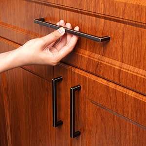 <span class=keywords><strong>Barre</strong></span> Carrée <span class=keywords><strong>solide</strong></span> Poignée D'armoire 8.8 Pouces/224mm Bronze Huilé <span class=keywords><strong>Traction</strong></span> pour Placard <span class=keywords><strong>De</strong></span> Cuisine Commode <span class=keywords><strong>de</strong></span> Chambre tiroir - Product Image 3