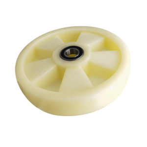Sale Heavy Duty 3 Zoll Universal rad Klein <span class=keywords><strong>4</strong></span> 5 6 8 Zoll Trolley Flat Load <span class=keywords><strong>Caster</strong></span> Nylon Einrad Kunststoff Material - Product Image 4