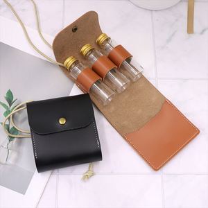Portable Outdoor Spice Bottle Set Seasoning Bag with 3 Bottle Travel Seasoning Holder <b>Camping</b> BBQ Picnic Spice Kit - Product Image 4