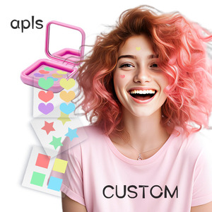 Perawatan Kulit Bebas Kekejaman Hewan, Menyerap Cairan dan Mengurangi Peradangan, Plester Jerawat Hidrokoloid Bentuk Bintang - Product Image 1