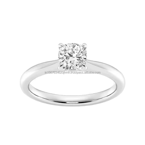 Arin/Oro de 18K/14K con diamantes naturales certificados GIA/IGI modernos, o diseños personalizados con anillos de diamantes MOQ bajos - Product Image 1