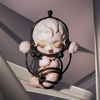 Figurines PVC Authentiques MART SKULLPANDA Série Image Reality Boîte Mystère 12 Boîtes/Ensemble Échelle 1/72 Unisexe Mignon Adorable Mystère