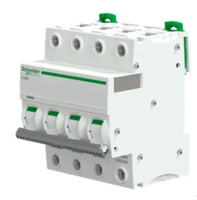 Disjoncteur magnéto-thermique 4 pôles courbe D MCB IC65N 4P D16A Pro V 16A pour tableaux de distribution électrique