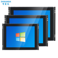 11.6 13.3 15 15.6 17 18.5 19 21.5 Inch Monitor Layar Sentuh Open Frame TFT Panel Terintegrasi Tahan Air Layar LCD LED Industri