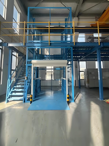 Nuovo Elevatore Idraulico Elettrico a Binario Semplice <span class=keywords><strong>per</strong></span> Trasporto Merci, Piattaforma di Sollevamento Monorail <span class=keywords><strong>per</strong></span> Uso Domestico - Product Image 5