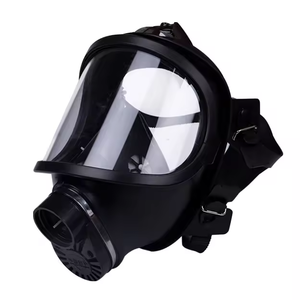 Masker gas silikon anti debu, respirator wajah penuh, masker gas anti debu, masker gas silikon - Product Image 1