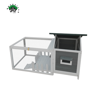 Dış mekan kullanımı için büyük dayanıklı ahşap tavşan kafesi endüstriyel üreme kafesi sağlam yapı - Product Image 4