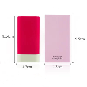 3 in 1 Pink Cheek Cream Moisturizer <strong>Blusher</strong> <strong>Stick</strong> for Skin Waterproof Multi-Use Makeup With Private Label ODM Supply - Product Image 5