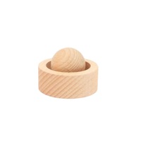 Natürlicher Schwarznuss-Kugel Aroma-Diffusor Kreative Duft-Ornamente für Innenräume Hochwertige Feuerfreie Aromatherapie Auto-Ornamente