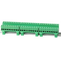 Connecteur industriel enfichable mâle-femelle, paire de bornes DIN 2EDGUKR-5.08 pour armoire de commande industrielle