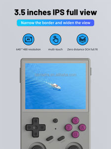Rg353v rg353vs console de jogos retrô, sistema dual de 3.5 mah, jogador de jogos portátil, 5g, wi-fi, tela de 3200 polegadas - Product Image 3