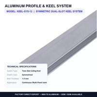 Cadre en profilé aluminium moderne pour boîtier de caisson lumineux à film souple, conception d'affichage rétroéclairé