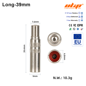 39mm 25mm Valve Extension <b>Adapter</b> Metal Tire Valve Stem Extender for MI Scooter Car Motorcycle Inflation Nozzle <b>Pump</b> Connect - Product Image 2