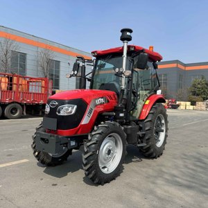 Trattore Multifunzione 80HP con Rasaerba Montato, Trattore Agricolo Mini per Serra 4WD - Product Image 5