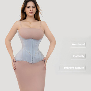 Großhandel Produkte Verkauf Top Wome Sanduhr Bund Kontrolle Bodysuit Taille Trainer Gürtel Body Shaper Bauch - Product Image 4