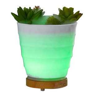 Diffuseur d'huile ultrasonique industriel, humidificateur, pour Design de plantes <span class=keywords><strong>en</strong></span> <span class=keywords><strong>pot</strong></span>, naturelles - Product Image 1