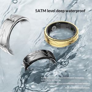 Anillo Inteligente PXER con Monitor de Frecuencia Cardíaca, Oxígeno en Sangre, Seguimiento del Sueño y Funciones de Salud Femenina, Compatible con Android/iOS, USB - Product Image 3