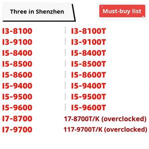 Nuevo para CPUs <span class=keywords><strong>Core</strong></span> <span class=keywords><strong>I3</strong></span>/i5/i7 para Modelos de Escritorio 8500/8600/9400F/9500/8100/<span class=keywords><strong>9100</strong></span>/8700T/10500T - Product Image 1