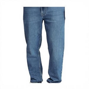 Light Wash <b>Boot</b> Cut Men Jeans Vintage Denim <b>Pants</b> Loose Fit Winter Wear ODM Service - Product Image 2