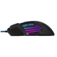 Mouse USB Kustom untuk Laptop, Desktop, Rumah, Kantor, Mouse Berkabel dengan Lampu Latar, Mouse Komputer dengan Desain Ergonomis
