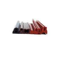 Joint de porte de four en silicone de type E à haute température bande de joint en caoutchouc industriel 250C résistance traitement d'extrusion EPDM