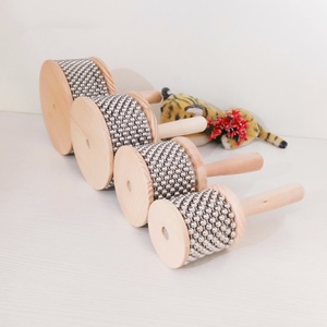 เครื่องดนตรีเคาะจังหวะออร์ฟแบบขายส่ง คาบาซาไม้ เครื่องดนตรีสำหรับเด็ก ของเล่นเด็กสำหรับการแสดงในโรงเรียนอนุบาล - Product Image 5