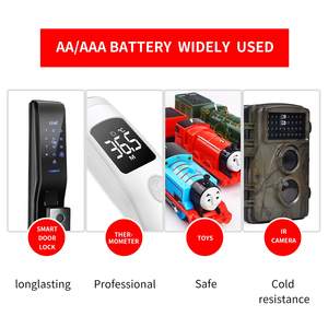 BEVIGOR 1100mAh 1.5V AAA円筒形リチウムイオンリチウムイオン電池12パック非充電式リモートハウス機器卸売 - Product Image 6