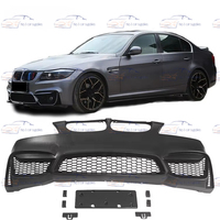 M3 M4 bumper depan mobil, M4 gaya untuk 3 seri F30 F35 E90 E92 2006-2017 PP bahan