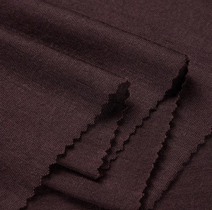 Tissu tricoté 50% Lyocell 50% <span class=keywords><strong>Laine</strong></span> Mérinos Ultra-doux Respirant Léger 150gsm 28S Jersey pour <span class=keywords><strong>Sous</strong></span>-vêtements Premium <span class=keywords><strong>Femme</strong></span> <span class=keywords><strong>et</strong></span> Enfant - Product Image 2