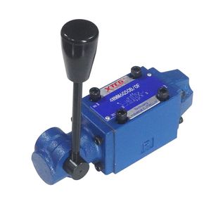 วาล์วควบคุมทิศทางไฮดรอลิกแบบแมนนวล รุ่น 4WMM6G50B/OF ขนาดพอร์ต 3/8 นิ้ว สำหรับระบบน้ำมัน - Product Image 3