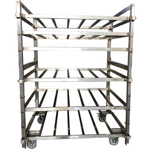 stainless steel turnover rack for cold storage