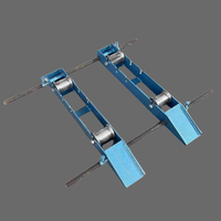 Support de bobine de câble en acier avec rouleaux à roulement lisse Supports de bobine de câble