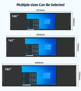 <span class=keywords><strong>Pizarra</strong></span> Interactiva LED 4K de 185 Pulgadas, Formato Grande, <span class=keywords><strong>Pizarra</strong></span> Inteligente, Escritura en Tiempo Real, Duplicación de Pantalla, Herramienta Definitiva para Aulas - Product Image 2