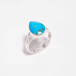 Fabricante personalizado 925 anillos finos de plata esterlina hermoso diseño con piedras preciosas de Aguamarina natural exportador de joyería Premium - Product Image 2